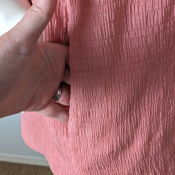 BB Dakota by Steve Madden - "Fields of Gold" Textured Shift Dress - Size M - Picture 6 of 9